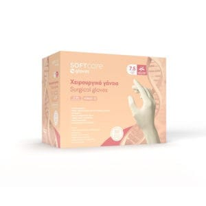 Χειρουργικά γάντια χωρίς πούδρα 8,8 grams 50 τμχ