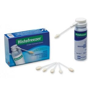 Φιάλη κρυοπηξίας Histofreezer 80ml με 16 ακροφύσια 2mm + 16 ακροφύσια 5mm