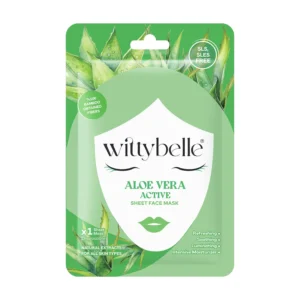 Μασκα Ομορφιας Προσωπου με ALOE VERA WITTYBELLE