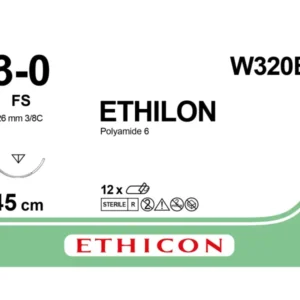 Ράμματα Ethicon Ethilon μη απορροφήσιμα | 3/0 26mm 45cm W320BG