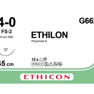 Ράμματα Ethicon Ethilon μη απορροφήσιμα | 4/0 19mm 45cm 662G