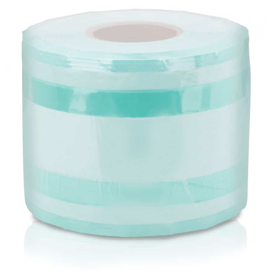 Ρολό αποστείρωσης ατμού με πιετα - 75mm x 100m