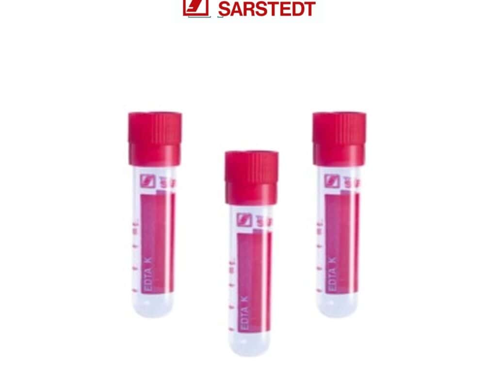 ΣΩΛΗΝΑΡΙΑ SARS EDTA 2ml 12x55mm (ΚΟΚΚΙΝΑ) 100PCS