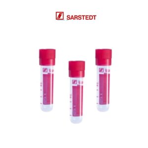 SARSTEDT EDTA 2ml 12x55mm (ΚΟΚΚΙΝΑ) 100PCS