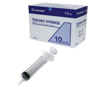 Terumo 10ml Σύριγγα  Χ.Β. Luer Slip 100Τεμ.