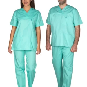 Ιατρική Στολή Unisex σε ανοιχτό πράσινο, άνετη, ανθεκτική και ιδανική για επαγγελματίες υγείας. Διαθέσιμη σε πολλά μεγέθη για τέλεια εφαρμογή.